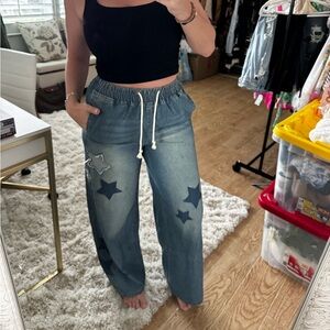 Shein star jeans